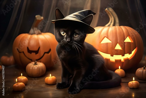 Halloween Cat © lo2salinas