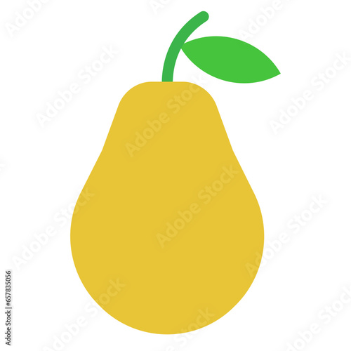 Flat Pear icon