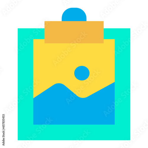 Free Download Flat Sketch pad icon - GFXLoad