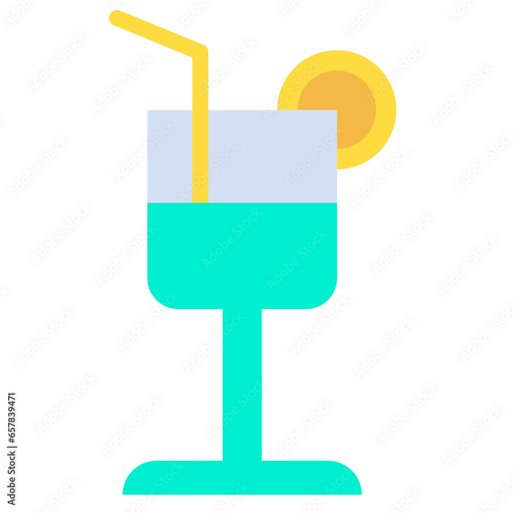 Flat Juice Glass icon Flat Juice Glass icon