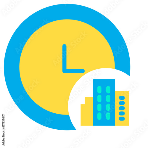 Flat Hotel Timings icon