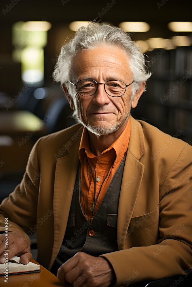 Portrait of a senior person Portrait of a senior person