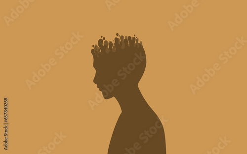 silhouette of a person 