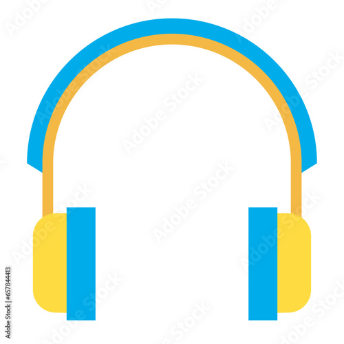 Flat Headphones icon