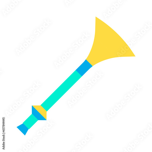 Flat Suona instrument icon