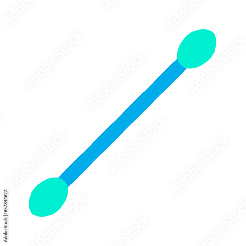 Flat Cotton Swab icon