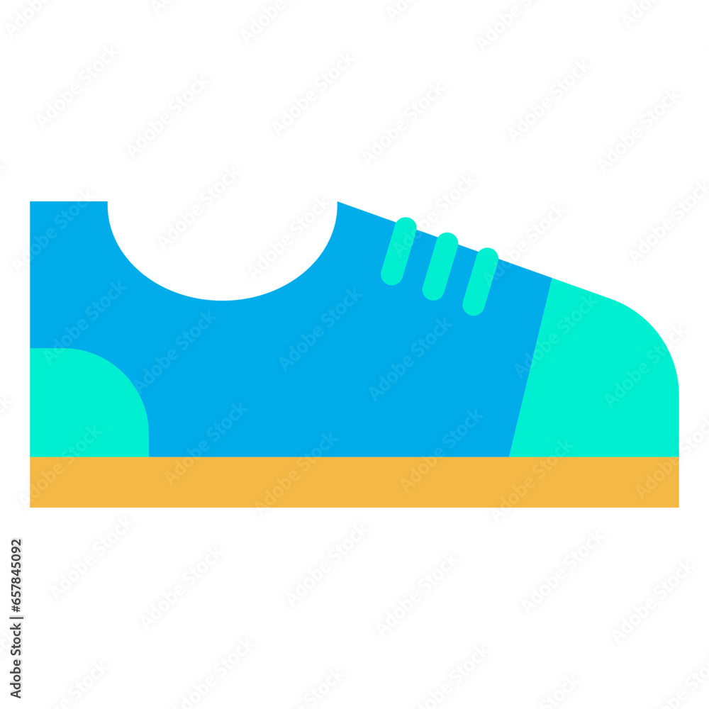 Flat Sneaker icon Flat Sneaker icon
