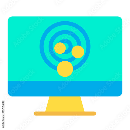 Flat Astrophysics screen icon