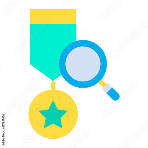 Flat Medal icon