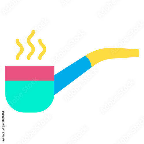 Flat Cigar Pipe icon
