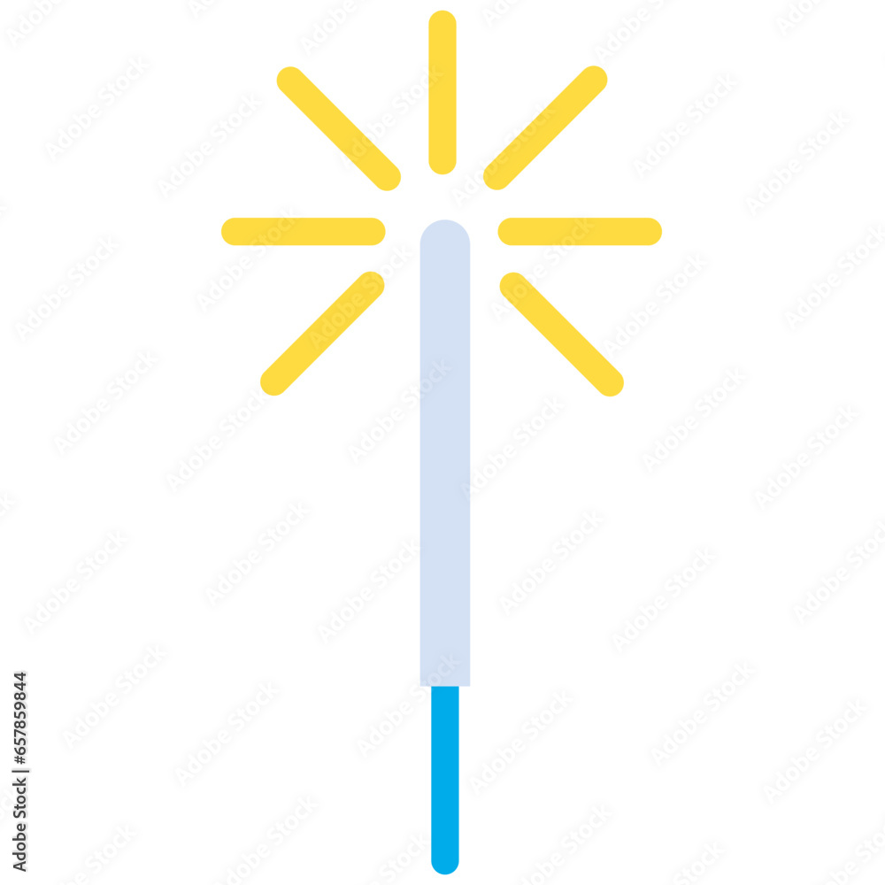 Flat Sparklers icon Flat Sparklers icon