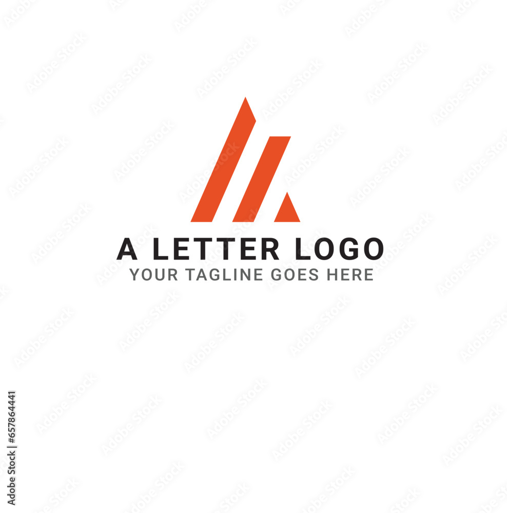 Fototapeta premium Creative Modern letter A logo