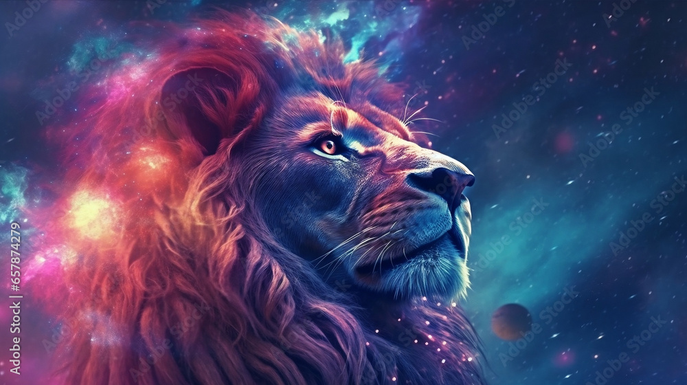 Cosmic Lion #1