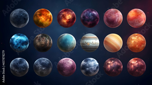 360 degree space nebula panorama, equirectangular projection, environment map. HDRI spherical panorama,Generative Ai 