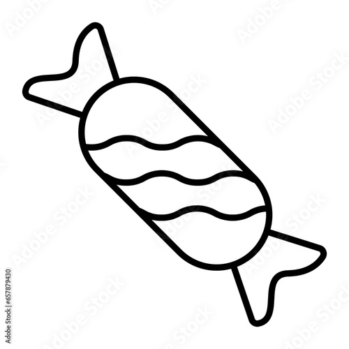 Bonbon Outline Icon