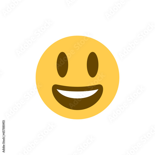 Grinning Face with Big Eyes
