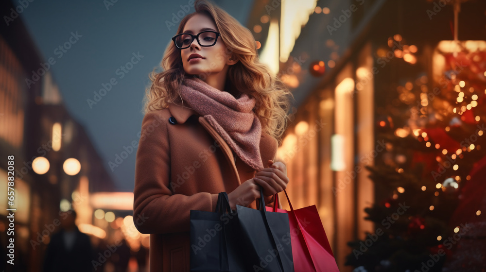 Christmas shopping. Generative Ai Christmas shopping. Generative Ai