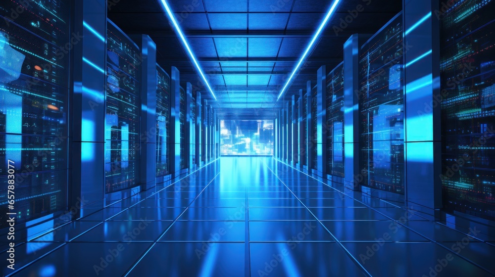 Envision an IT technology background representing a support center, where IT professionals work to resolve issues and provide assistance Envision an IT technology background representing a support center, where IT professionals work to resolve issues and provide assistance
