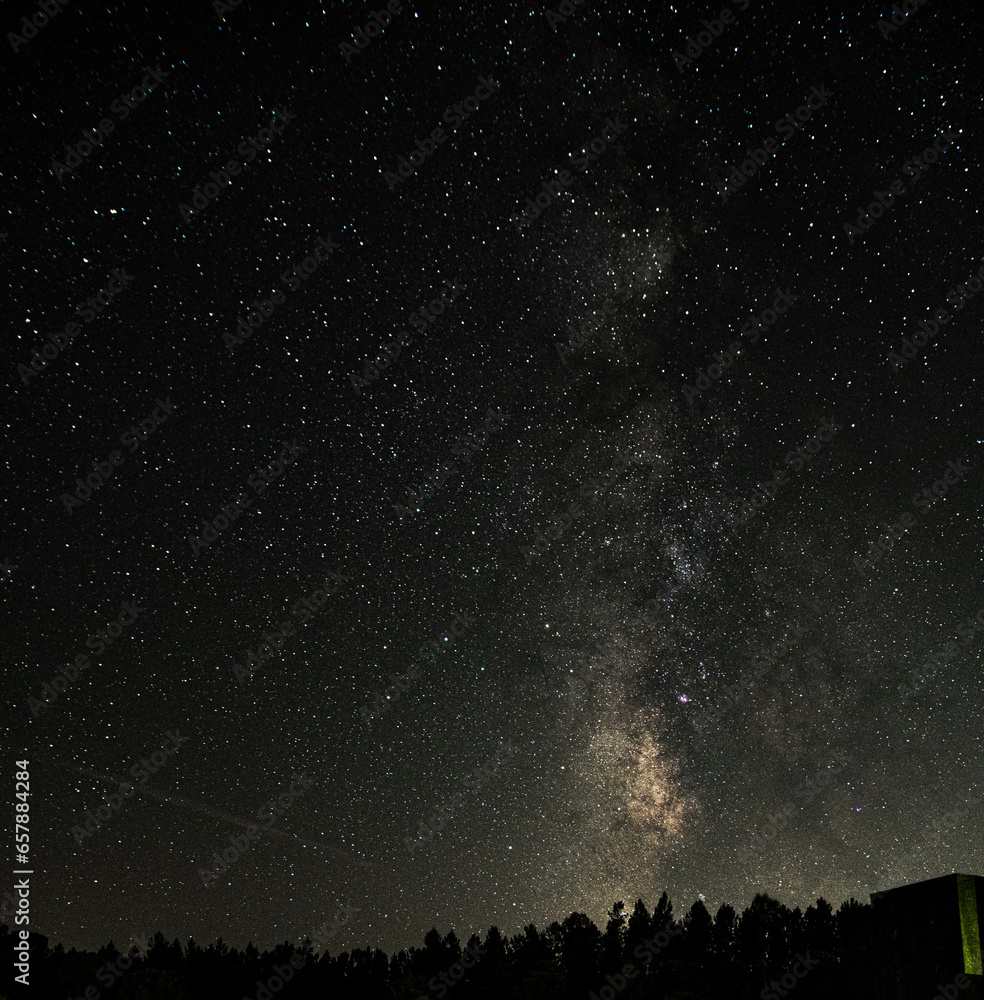 Obraz premium space, star, night, sky, universe