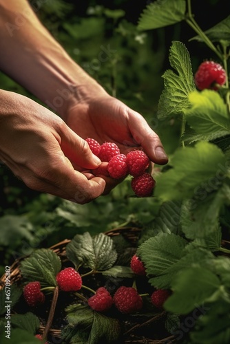 handful of raspberries