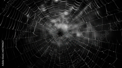 spider web off to the left of a background with mystical magical vibes