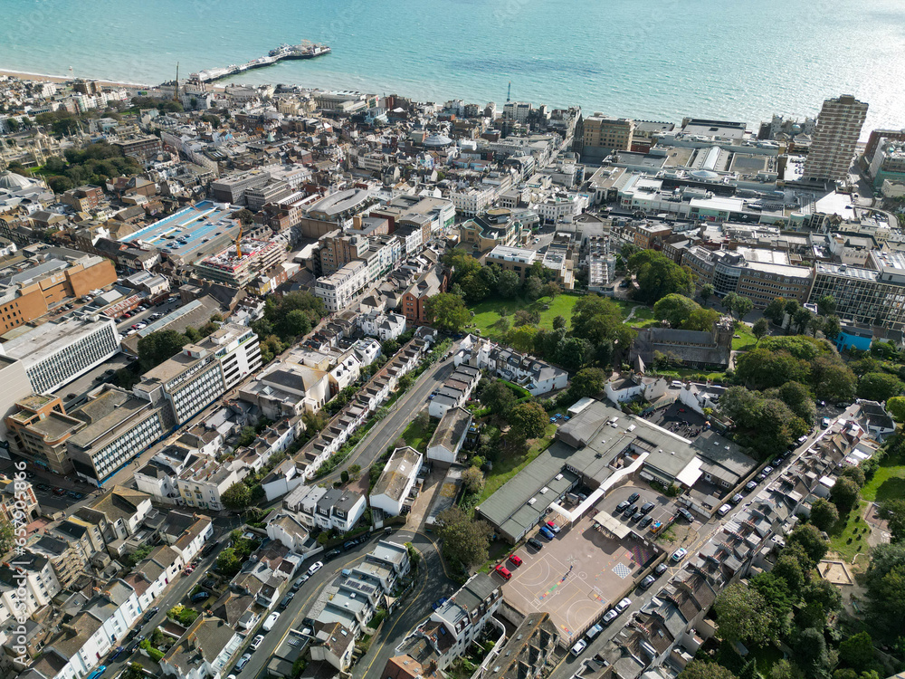 Brighton Aerial shot of Church Street