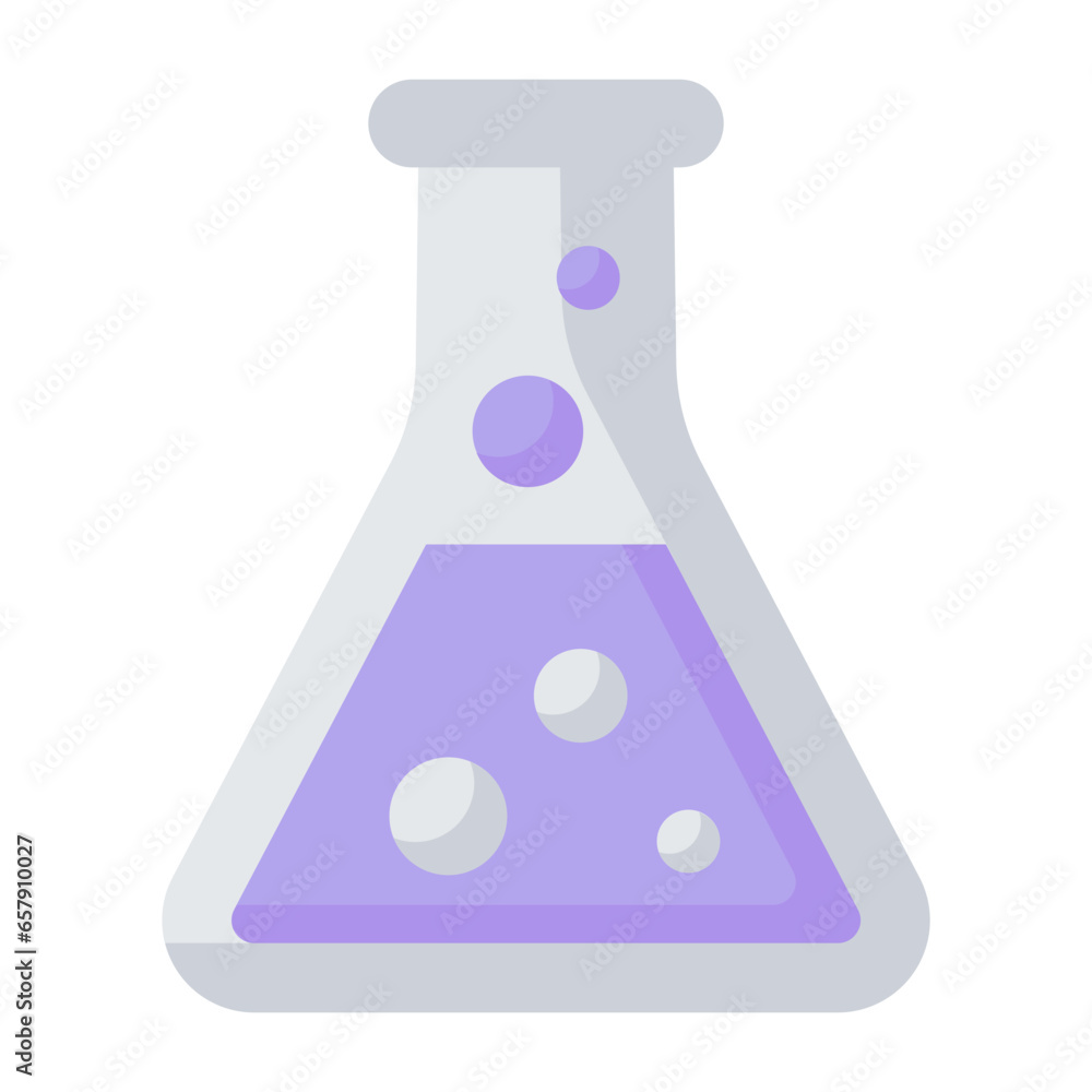 Bio Chemistry Flat Icon Bio Chemistry Flat Icon