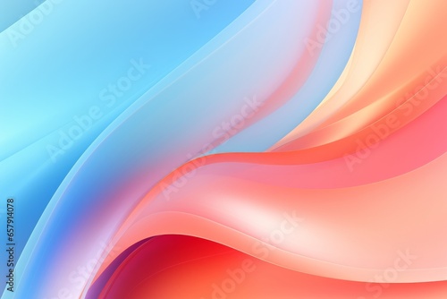 unobtrusive colorful modern curvy waves background illustration - HD Wallpaper
