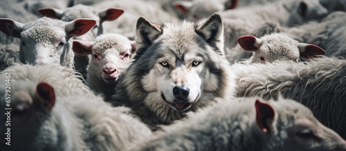 Deceptive wolf in sheep s clothing