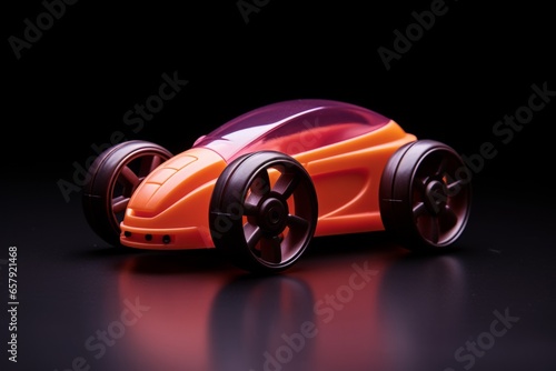 a playful glimpse into 3d printed toy cars  generative AI
