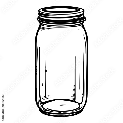 bottles and containers sketch drawing, Jar bottle cartoon drawing