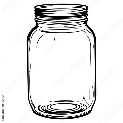 bottles and containers sketch drawing, 
Jar bottle cartoon drawing