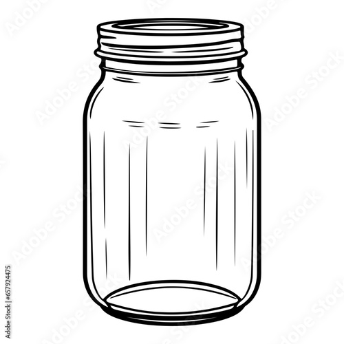 bottles and containers sketch drawing, Jar bottle cartoon drawing