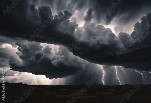 Nubes relampagueantes 