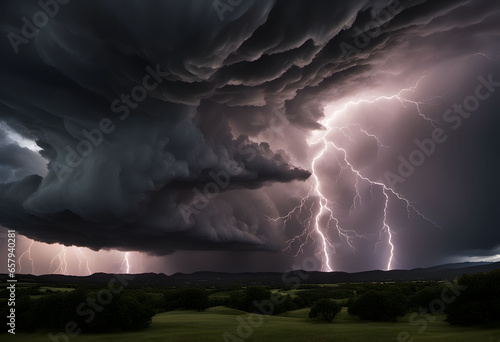 Nubes relampagueantes 