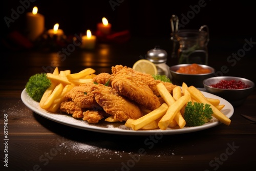 Savor the irresistible delight of Tasty Belgian Kip met Frieten - a perfect combination of succulent chicken, crispy fries, and flavorful Belgian delicacy