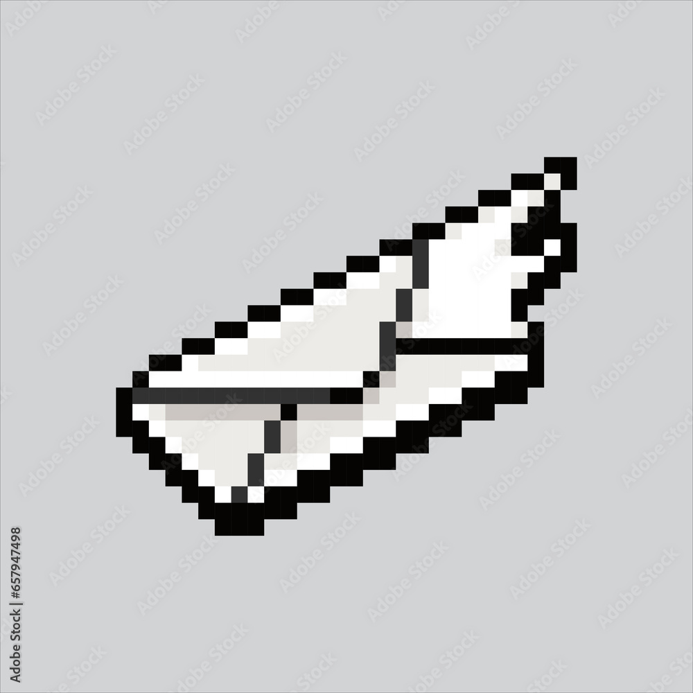Pixel art illustration letter mail. Pixelated Mail. Letter mail office
icon pixelated for the pixel art game and icon for website and video game.
old school retro.