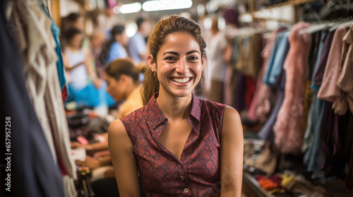 Latina Entrepreneur: Leading a Fashion Haven at the Street Market