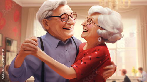 illustration of activity daily living for dementia and elderly 