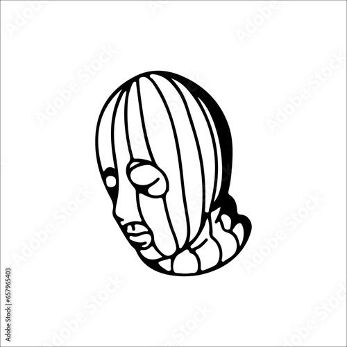 vector illustration of thief concept