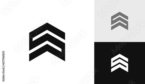 Letter S building logo design