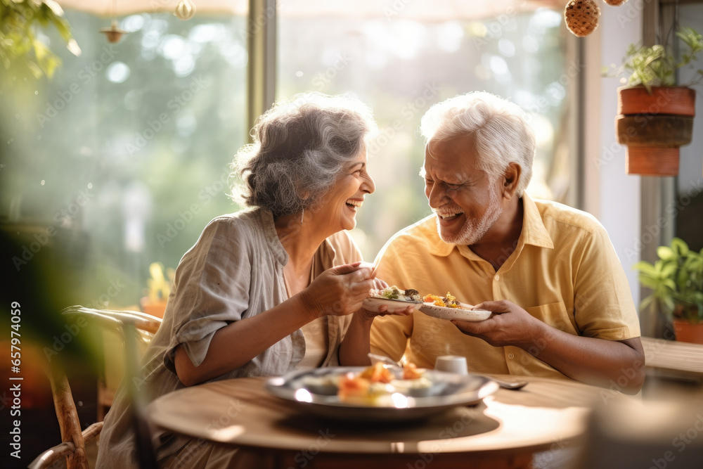 Caucasian senior couple cooking and having dinner together in kitchen house background. Old people cooking and making salad nutrition cuisine menu. Caucasian senior couple cooking and having dinner together in kitchen house background. Old people cooking and making salad nutrition cuisine menu.