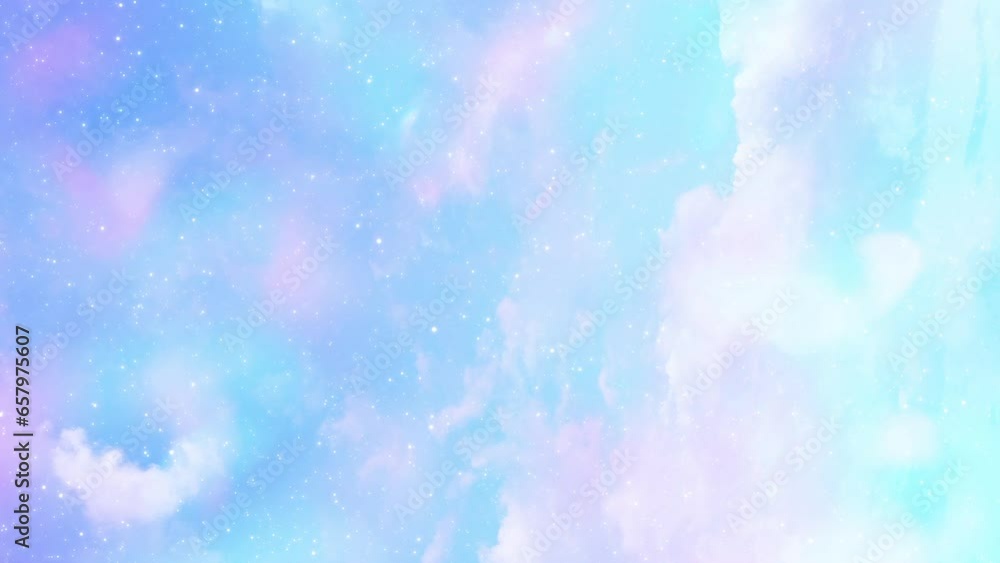 幻想的な空 惑星 キラキラBG99_01 幻想的な空 惑星 キラキラBG99_01