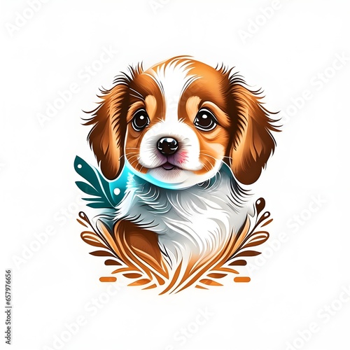 puppy dog illustration photo