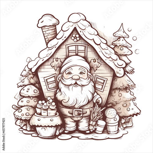 
Christmas Coloring Pages Line Art