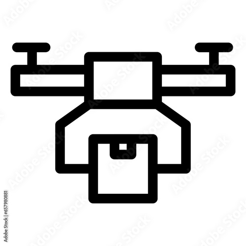 drone delivery icon