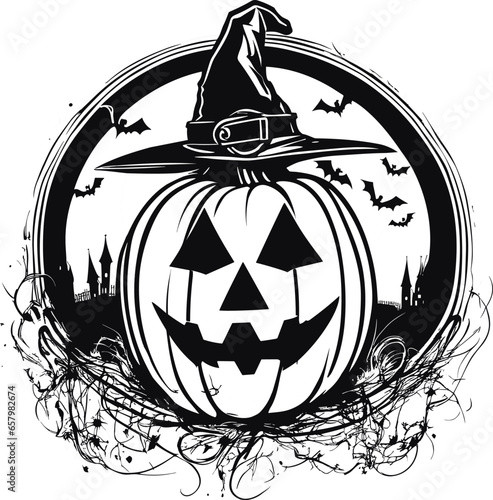 Halloween Scarry T shirt vector Elements for premium t shirt 
