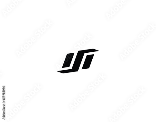 UN optical logo design illustration 