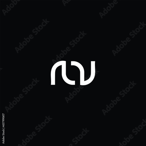 AV. Monogram of Two letters A&V. Luxury, simple, minimal and elegant AV logo design. Vector illustration template.