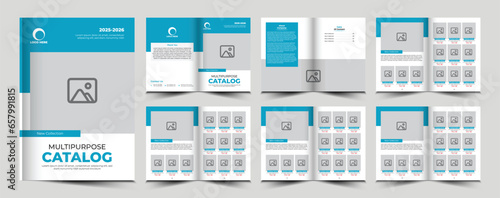 Product catalog or catalogue template design